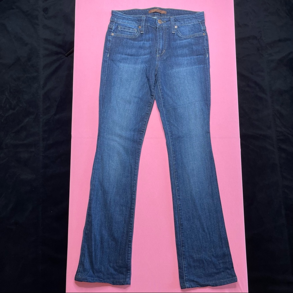 Joe’s Jeans (Size 27) “Skinny Bootcut” Dark Blue Denim